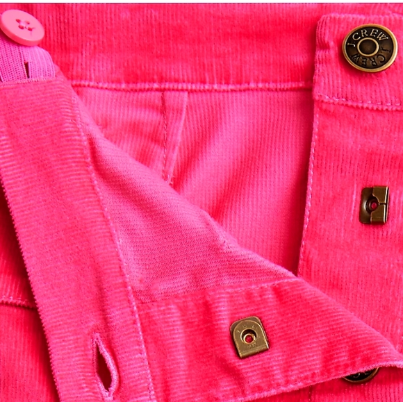 Crewcuts girls corduroy button front Mini skirt, 3, pink - Picture 2 of 7
